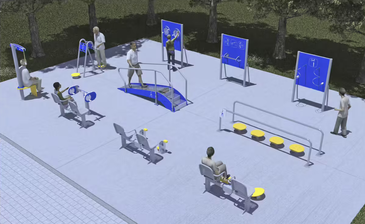 plan d'un parcours d'incitation à la marche en Ehpad plan d'un parcours d'incitation à la marche en Ehpad