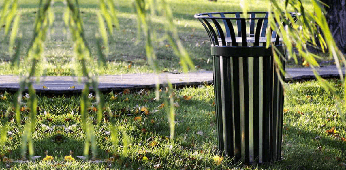 poubelle urbaine en métal poubelle urbaine en métal