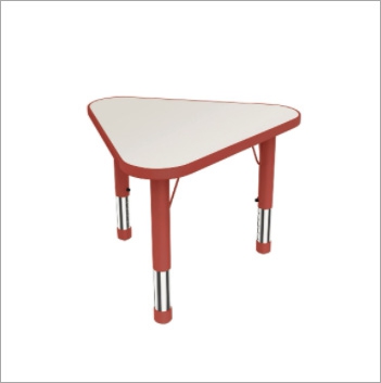 table scolaire triangulaire
