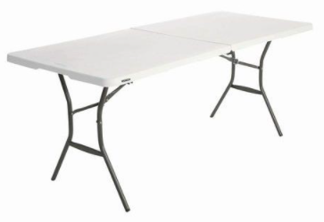 Table rectangulaire pliante valise Table rectangulaire pliante valise