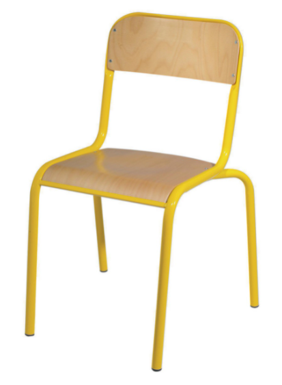 Chaise Atlas 4 pieds chants protégés
