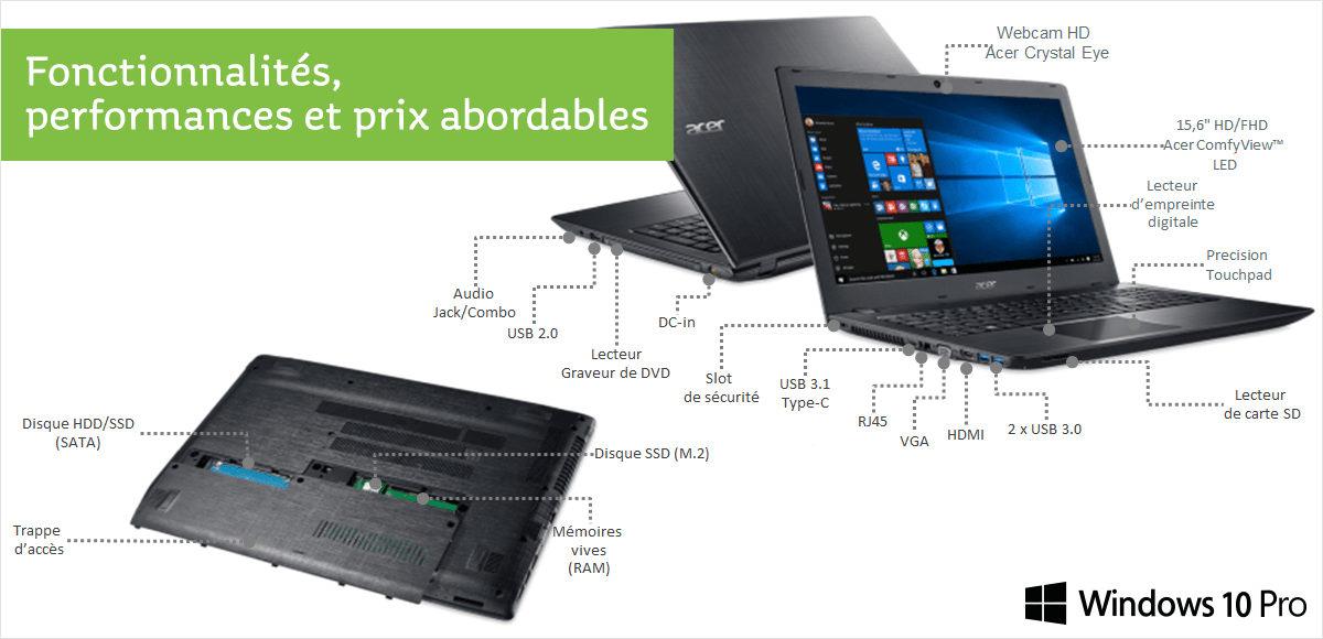 ordinateur portable professionnel acer ordinateur portable professionnel acer