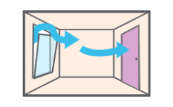 L'AÉRATION  PAR ENTREBÂILLEMENT L'AÉRATION  PAR ENTREBÂILLEMENT