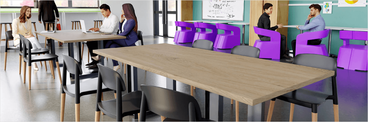 grandes tables de coworking grandes tables de coworking