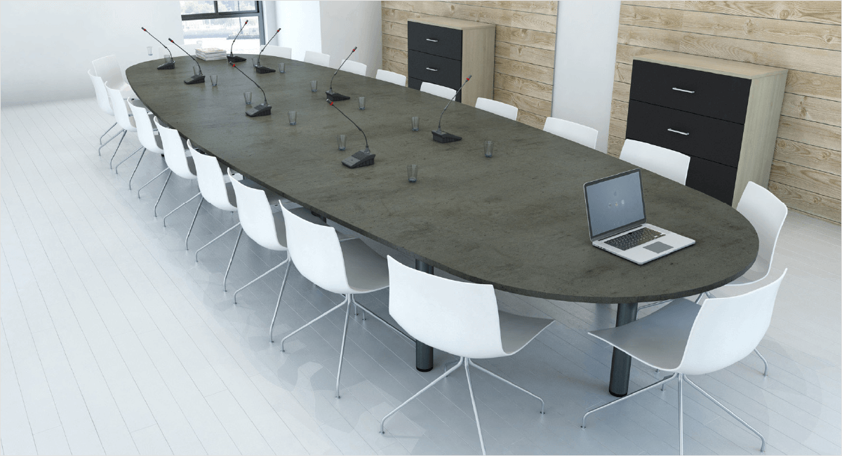 grande table de réunion ovale design grande table de réunion ovale design