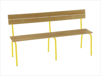 banc d'école avec dossier banc d'école avec dossier