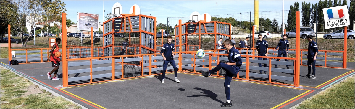 Espace multisports et multi-terrains Pitch'one Espace multisports et multi-terrains Pitch'one