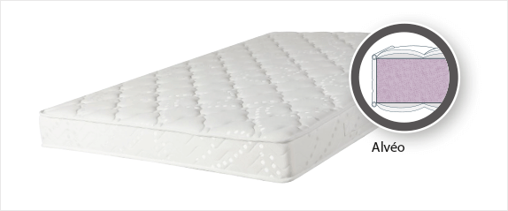 Matelas mousse Alvéo Energique Matelas mousse Alvéo Energique