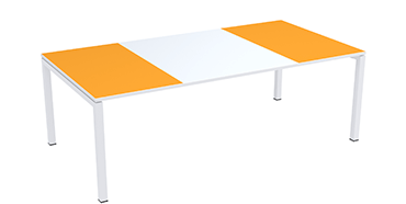 Bureau piétement métal