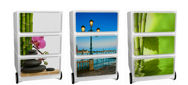 CAISSON DE BUREAU 3 TIROIRS