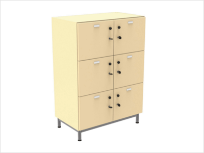 Meuble Octet 6 cases beige Meuble Octet 6 cases beige