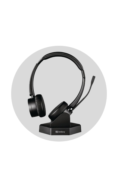Micro-casque Bluetooth Office Headset Pro+ - Sandberg Micro-casque Bluetooth Office Headset Pro+ - Sandberg
