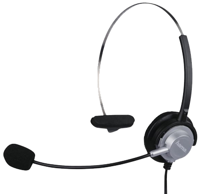 Casque-micro pour téléphone sans fil - Hama Casque-micro pour téléphone sans fil - Hama