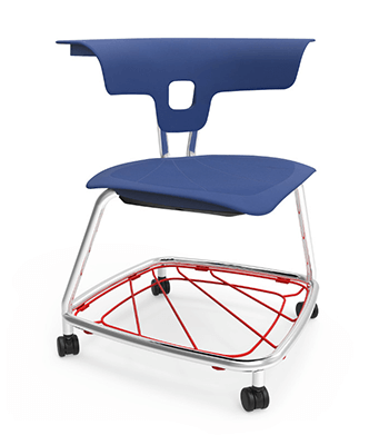 chaise avec repose-sac