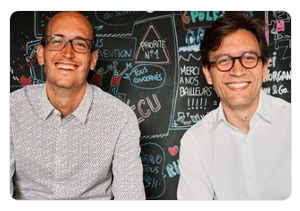 Fabien de Castilla et Guillaume Hérisson, Co-Directeurs Généraux du Groupe Ares Fabien de Castilla et Guillaume Hérisson, Co-Directeurs Généraux du Groupe Ares