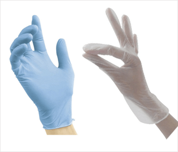 Gants jetables