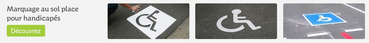 Des places de parkings handicapés bien aménagées pour stationner en toute sécurité Des places de parkings handicapés bien aménagées pour stationner en toute sécurité
