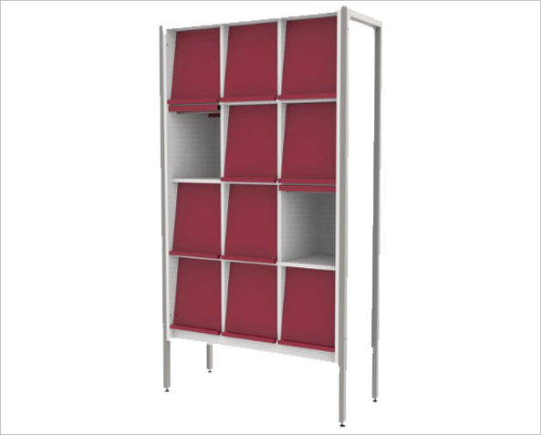 présentoir à revues structure tube présentoir à revues structure tube