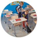 Du mobilier scolaire de collectivité moderne et stimulant Du mobilier scolaire de collectivité moderne et stimulant