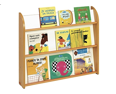 meuble de bibliothèque de maternelle nathan
