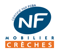 NF Mobilier crèches NF Mobilier crèches