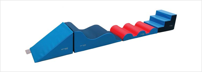 kit à ramperavec modules de motricité