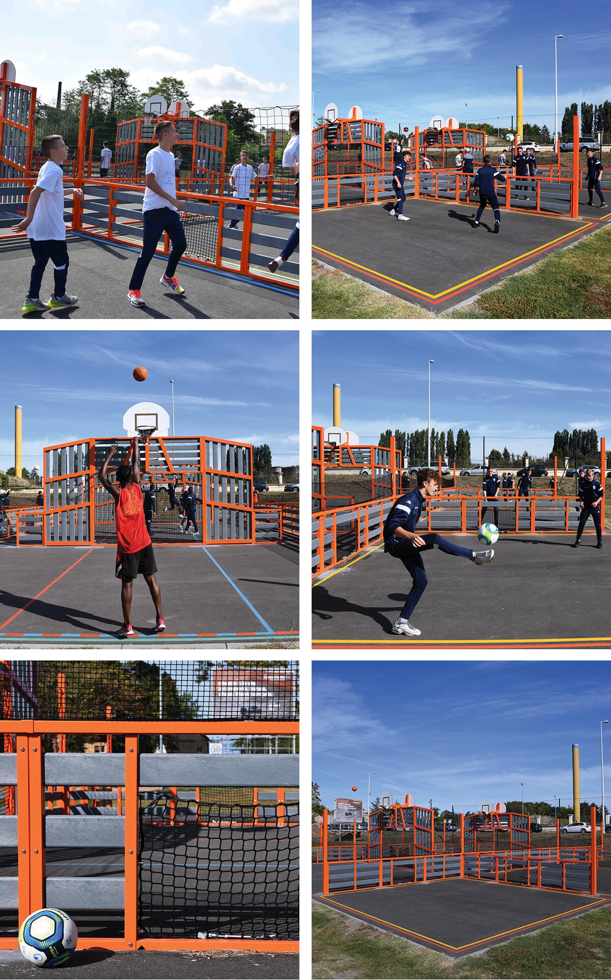 Espace multisports et multi-terrains Pitch'one Espace multisports et multi-terrains Pitch'one