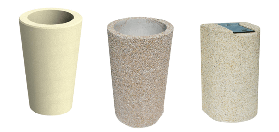 TABLES-BANCS BÉTON