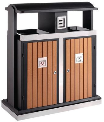Poubelle d'extérieur tri sélectif Poubelle d'extérieur tri sélectif