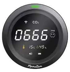 Mesureur de qualité de l'air NDIR CO2, Wifi smart  Mesureur de qualité de l'air NDIR CO2, Wifi smart