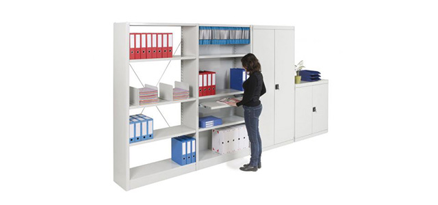 Rayonnage archives fixe