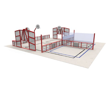 Espace multisports Pitch'One R9M