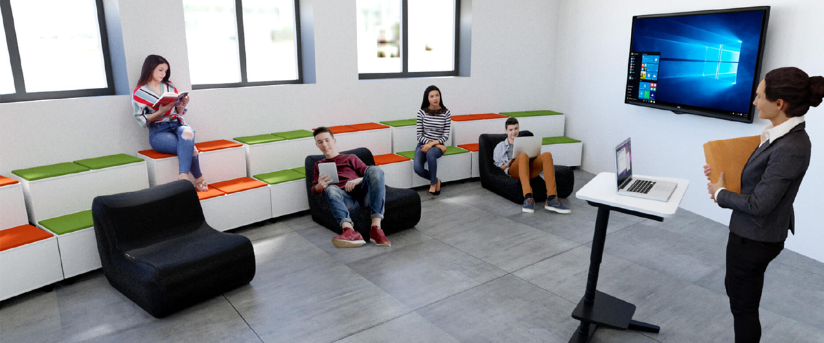 visioconférence dans la salle de classe visioconférence dans la salle de classe