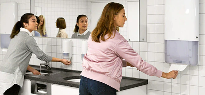 Gamme de produits hygiène professionnelle Tork