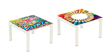 TABLE BASSE CARRÉE