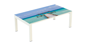 Table basse salle d’attente