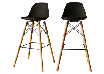 LOT 2 TABOURETS HAUTS ULRIKE