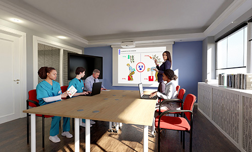 Soignant réunion ehpad