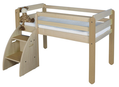 Lit gain de place Lili avec marchepied Lit gain de place Lili avec marchepied